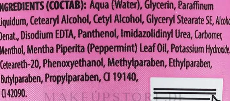 Intensiv feuchtigkeitsspendende Fußcreme mit Menthol und Pfefferminze