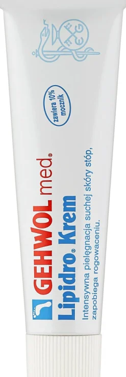 Intensiv feuchtigkeitsspendende Fußcreme mit Urea für trockene und empfindliche Haut