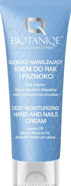 Intensiv feuchtigkeitsspendende Hand- und Nagelcreme