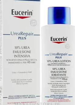 Intensiv feuchtigkeitsspendende Körperlotion für sehr trockene Haut mit 10% Urea
