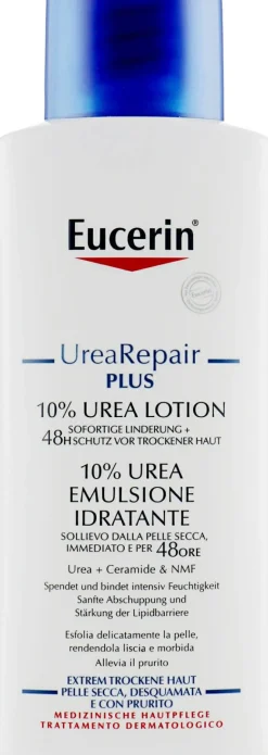 Intensiv feuchtigkeitsspendende Körperlotion für sehr trockene Haut mit 10% Urea