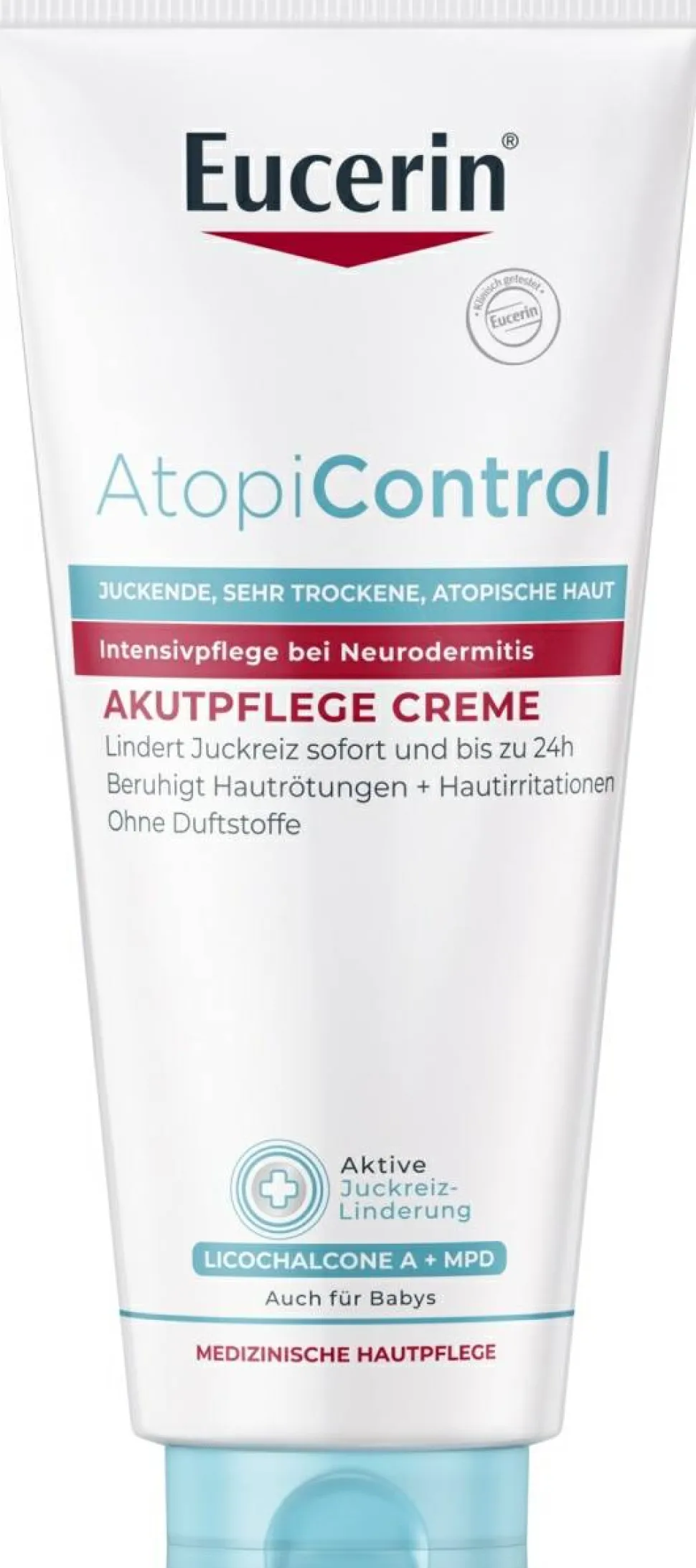 Intensivpflege bei akuten Schüben für atopische und trockene Haut