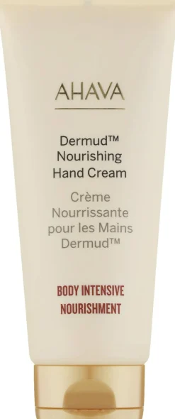 Intensiv pflegende, schützende und feuchtigkeitsspendende Handcreme mit Schlamm aus dem Toten Meer für trockene, raue, rissige und empfindliche Haut