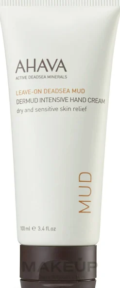 Intensiv pflegende, schützende und feuchtigkeitsspendende Handcreme mit Schlamm aus dem Toten Meer für trockene, raue, rissige und empfindliche Haut