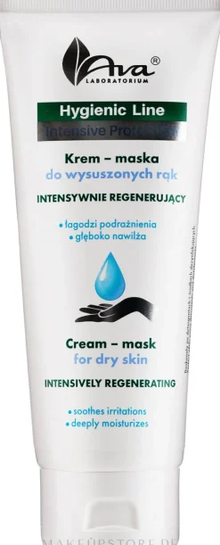 Intensiv regenerierende Handcreme-Maske für trockene Haut