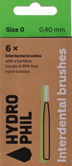 Interdentalbürsten aus Bambus 0.40 mm