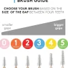 Interdentalbürsten aus Bambus 0.6 mm