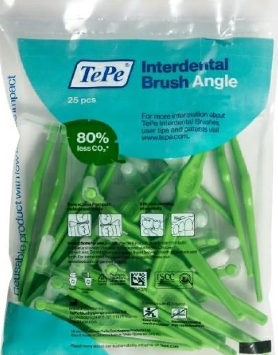 Interdentalbürsten grün 6 St.
