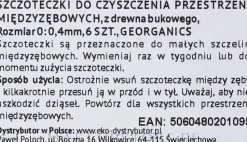 Interdentalbürsten 0,4 mm