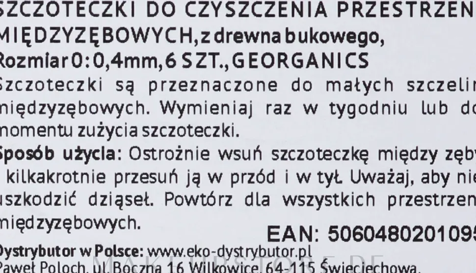 Interdentalbürsten 0,4 mm