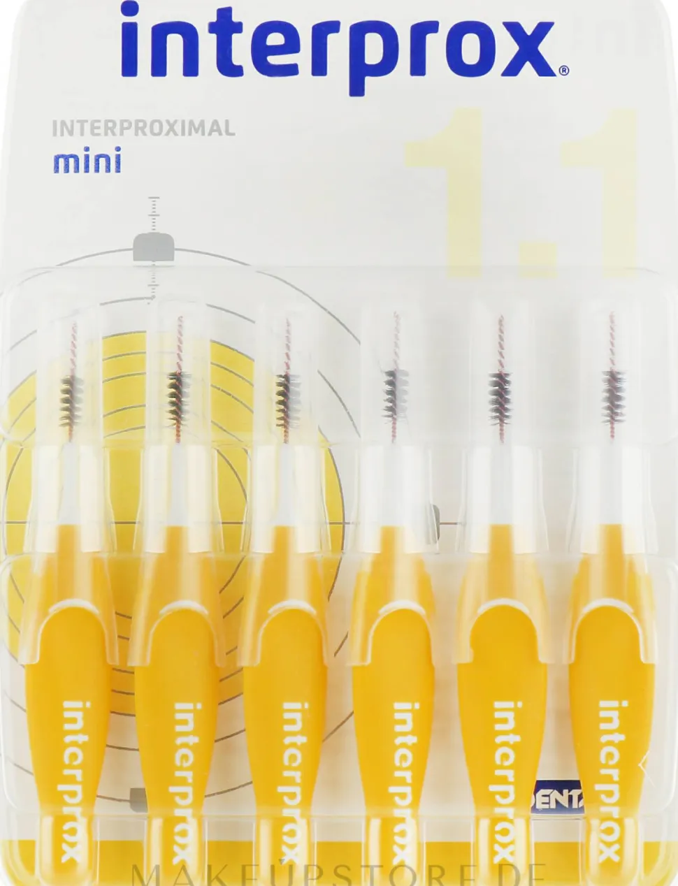 Interdentalbürsten, 1,1 mm