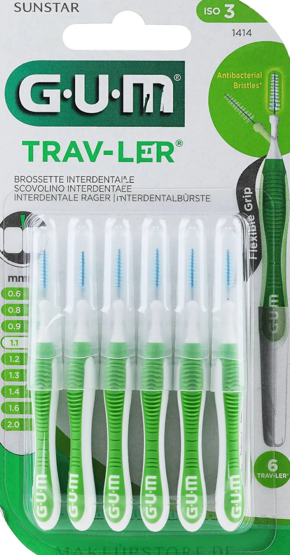 Interdentalbürsten 1.1 mm