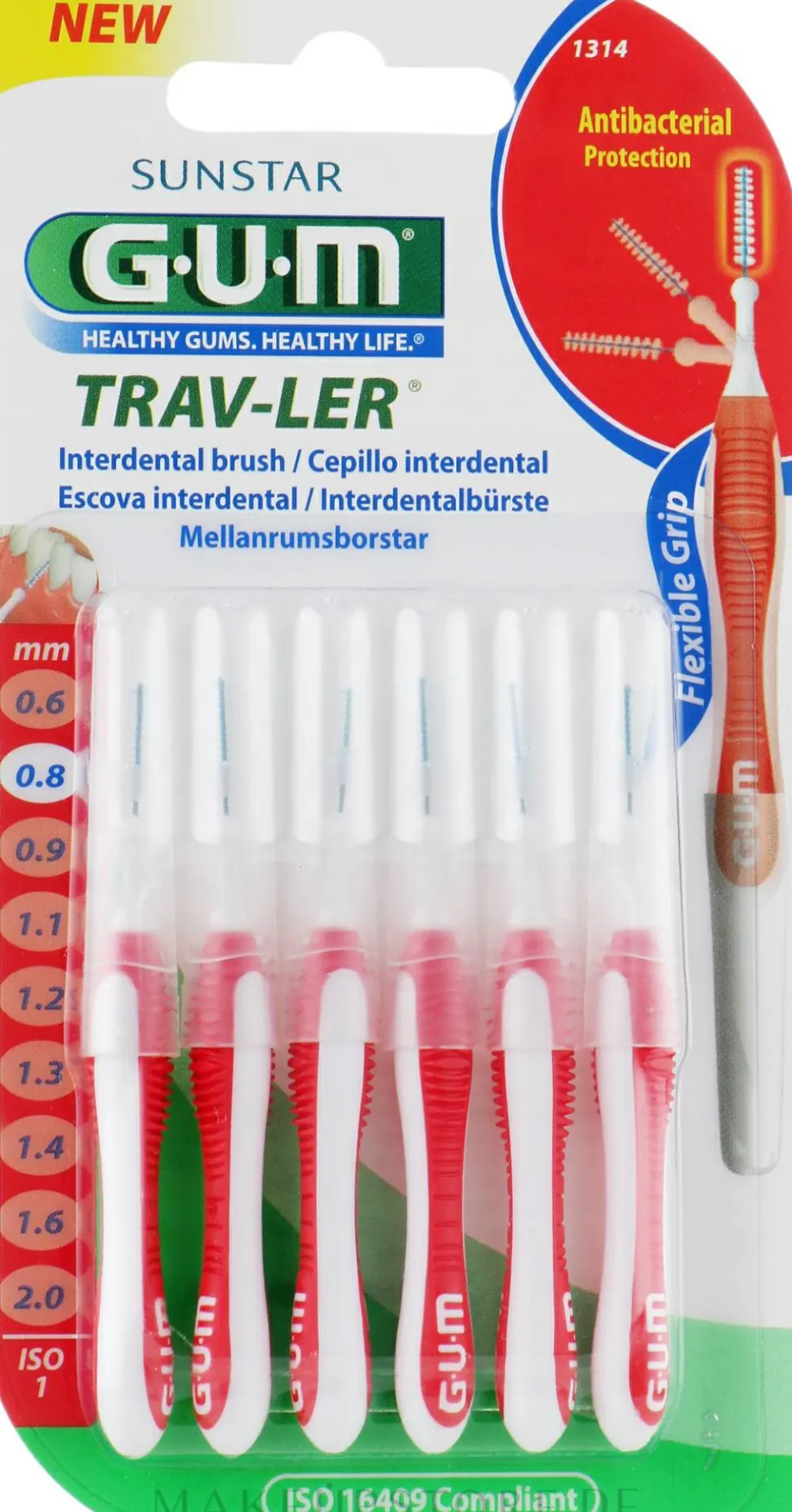 Interdentalbürsten 0.8 mm
