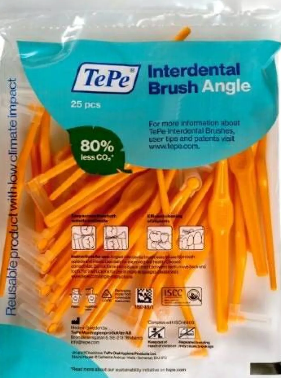 Interdentalbürsten orange 6 St.