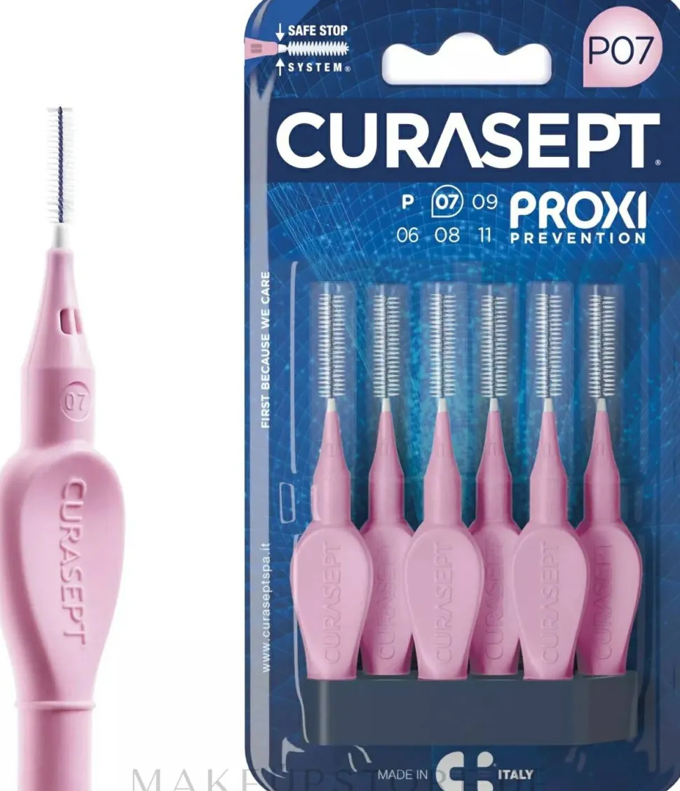 Interdentalbürsten P07 0.7 mm rosa