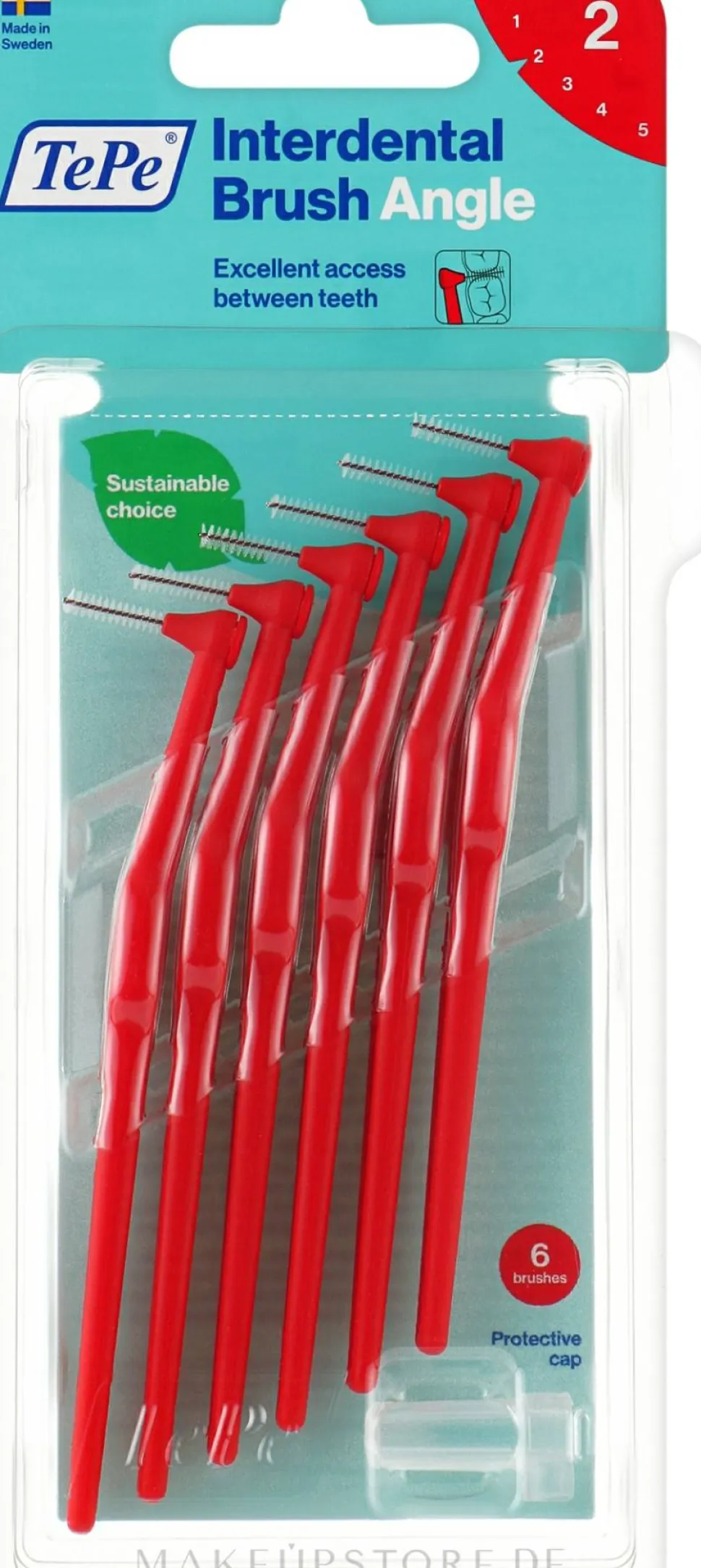 Interdentalbürsten rot