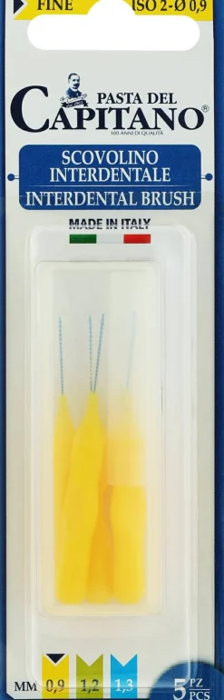 Interdentalbürsten-Set gelb