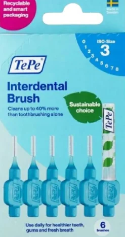 Interdentalbürsten-Set Original 0.6 mm blau