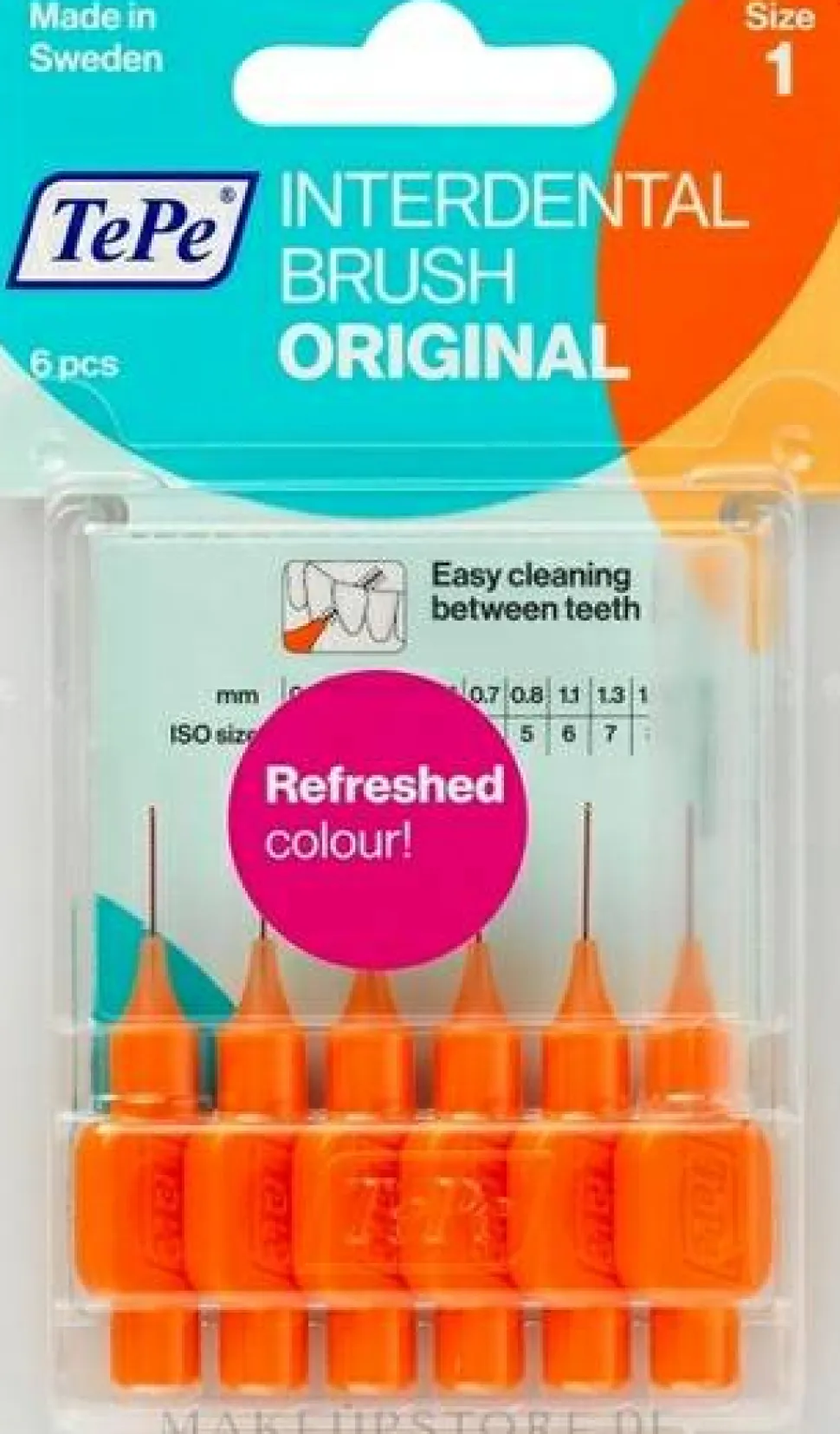 Interdentalbürsten-Set Original 0.45 mm orange