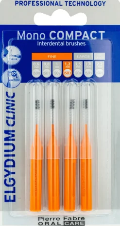 Interdentalbürste orange 4 St.