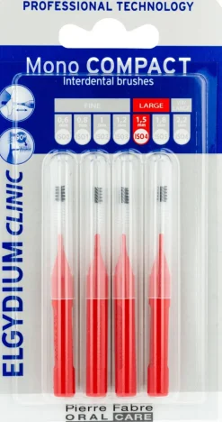 Interdentalbürste rot 4 St.