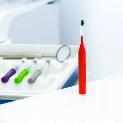 Interdentalbürste rot 4 St.