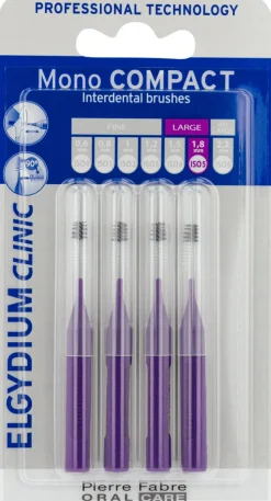 Interdentalbürste violett 4 St.