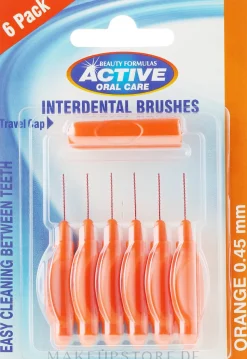 Interdentalzahnbürsten 0,45 mm orange 6 St.