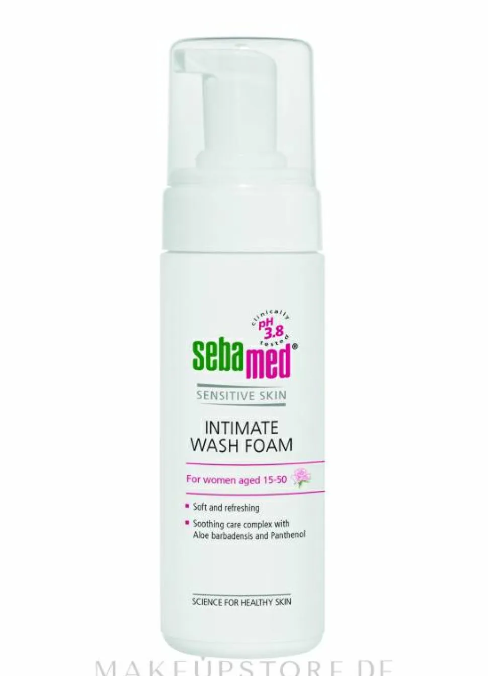 Intimpflegeschaum mit Aloe Vera und Panthenol