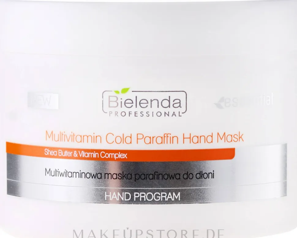 Kühlende Handmaske mit Vitaminen und Paraffin