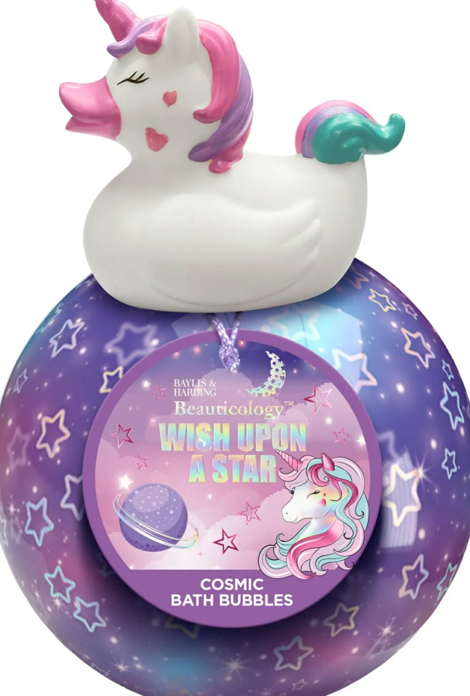 Kinderbadewanne-Schaum mit Spielzeug, Einhorn