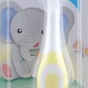 Kinderzahnbürste 0-2 Jahre extra weich Smiles gelb