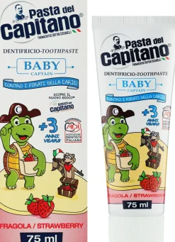Kinderzahnpasta mit Erdbeeregeschmack 3 Jahre
