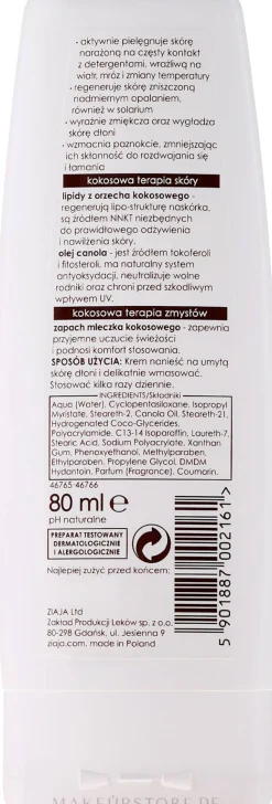 Kokosnuss Handcreme
