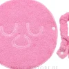 Kompressionstuch für kosmetische Behandlungen, rosa