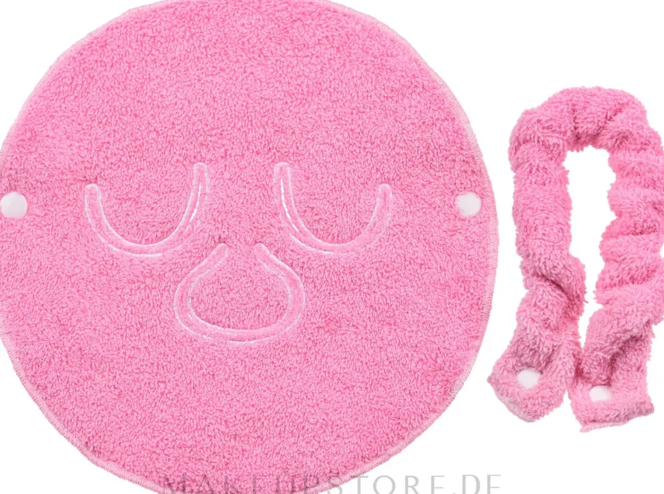 Kompressionstuch für kosmetische Behandlungen, rosa