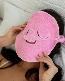 Kompressionstuch für kosmetische Behandlungen, rosa