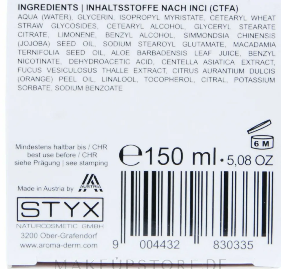 Konturformende Körpercreme zur Fattverbrennung