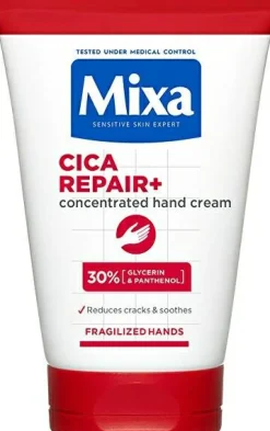 Konzentrierte Creme für trockene und rissige Hände