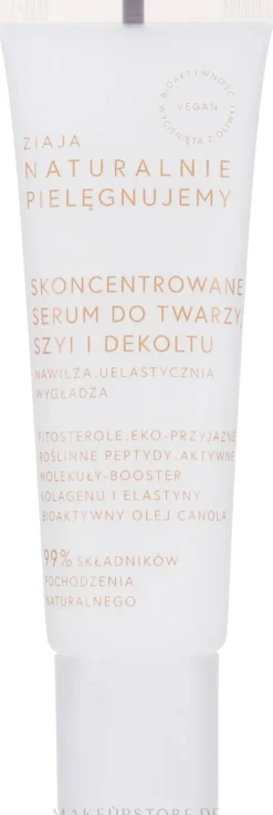 Konzentriertes feuchtigkeitsspendendes und glättendes Serum für Gesicht, Hals und Dekolleté