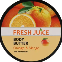 Körpercreme-Butter mit Orange und Mango