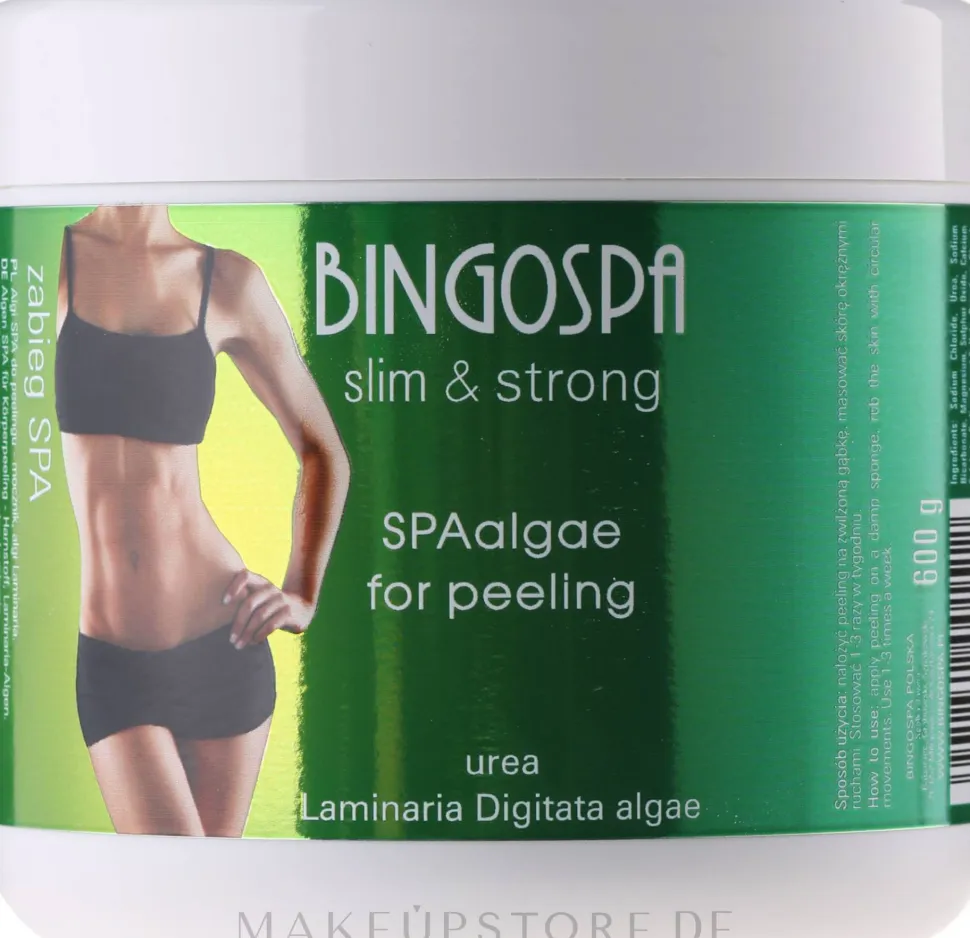 Körperformendes Peeling mit Meeresalgen und Harnstoff