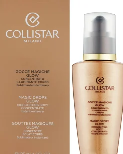 Körper-Gel-Serum mit Perlenmikropartikeln und goldenen Pigmenten