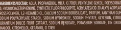 Körper-Gel-Serum mit Perlenmikropartikeln und goldenen Pigmenten
