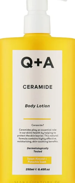 Körperlotion mit Ceramiden