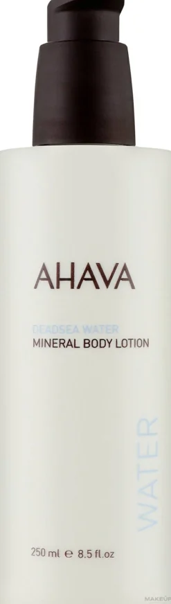 Körperlotion mit nährstoffreichem Wasser aus dem Toten Meer