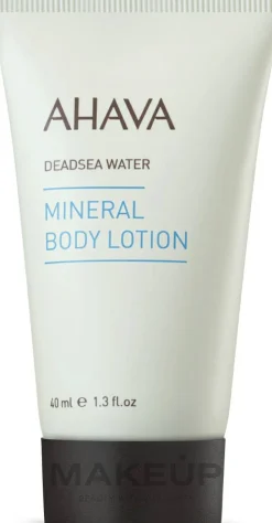 Körperlotion mit nährstoffreichem Wasser aus dem Toten Meer