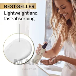 Körperlotion mit nährstoffreichem Wasser aus dem Toten Meer