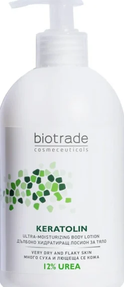 Körperlotion mit 12% Urea für intensive Feuchtigkeitszufuhr mit mildem keratolytischem Effekt