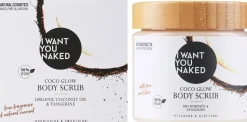 Körperpeeling mit Bio-Kokosöl und Mandarine